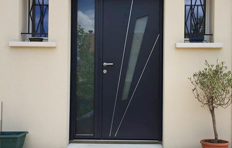 Portes d'entrée installation